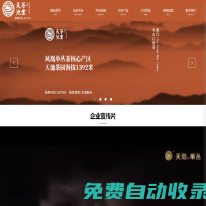 單叢茶上市茶企丨鳳凰單叢茶丨廣東天池茶業股份有限公司官網_食品