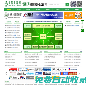 食品工程網(wǎng)—食品行業(yè)工程技術(shù)問(wèn)題一站式搜索平臺(tái)