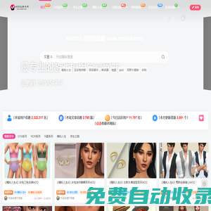 Mods6游戲模組網-模擬人生4MOD-GTAMOD俠盜飛車資源網