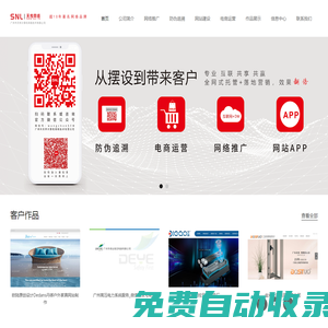 廣州網站建設_網頁設計網站改版_網絡推廣制作公司 - SNL|廣州天傳網絡