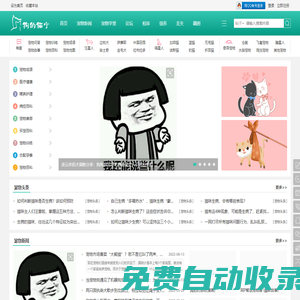 寵物喂養護理訓練醫療健康_寵物貓狗領養論壇-狗的貓寧寵物網