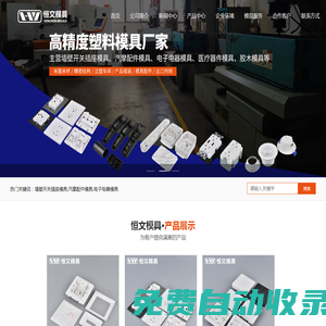 外貿(mào)墻壁開關(guān)面板塑料模具-溫州恒文模具科技有限公司