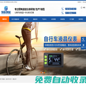 自行車液晶儀表-鋰電車儀表-液晶智能儀表-常州領(lǐng)輝液晶儀表廠