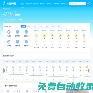 特微天氣網_全國天氣預報,未來一周7天,30天,40天天氣預報查詢