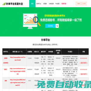 補單平臺-補單-補單平臺網(wǎng)站-魚塘補單平臺