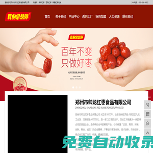 鄭州市帥龍紅棗食品有限公司-真的常想你_紅棗批發廠家_新疆若羌紅棗