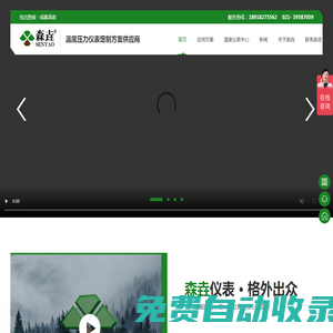 溫度計-濕溫度計-溫度壓力一體表-森垚儀表