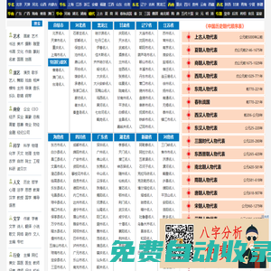 24歷史筆記-歷史人物資料