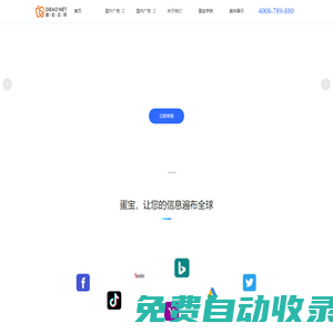 海外廣告|國內競價推廣|蛋寶官網