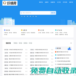 行情網 - 鋼材行情,金屬行情,廢金屬行情,農產品行情,化工行情,水泥行情