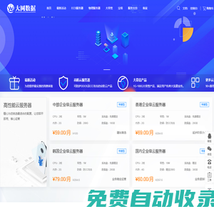大網數據 - 企業級云計算供應商