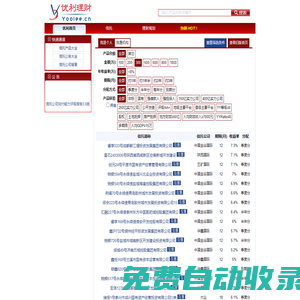 首頁-信托理財-財富管理-理財產品-優利理財網