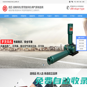 回轉(zhuǎn)風(fēng)機-羅茨風(fēng)機-羅茨鼓風(fēng)機-回轉(zhuǎn)鼓風(fēng)機-三葉羅茨風(fēng)機-山東濟南啟正機械工業(yè)有限公司