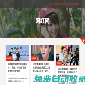 李子柒|李佳琦|薇婭-網紅網