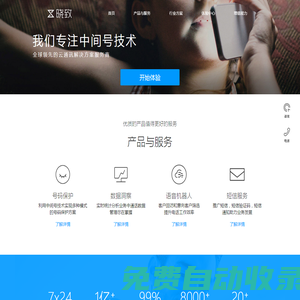 曉致|全球領(lǐng)先的云通訊解決方案服務(wù)商，專注中間號技術(shù)