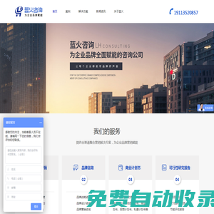 商業(yè)計劃書_品牌設(shè)計_微信代運營_可行性研究報告編寫-成都藍(lán)火咨詢