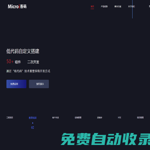 Microi吾碼 | 開源低代碼平臺
