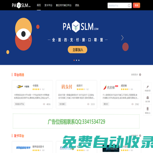 支付接口聯盟_易支付碼支付發卡平臺大全