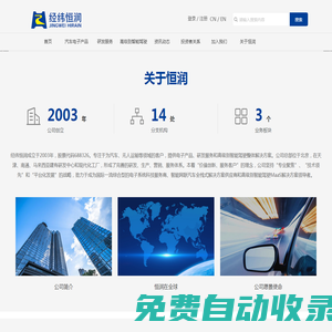 北京經緯恒潤科技股份有限公司-提供智能駕駛整體解決方案