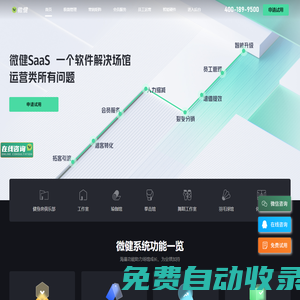 微健-像微信一樣簡(jiǎn)單的智能健身房管理系統(tǒng)-成都一顆牛油果科技有限公司