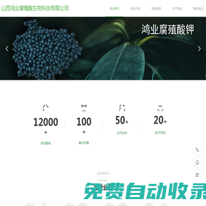腐殖酸鈉肥料-生產(chǎn)廠家-山西鴻業(yè)腐植酸生物科技有限公司官網(wǎng)