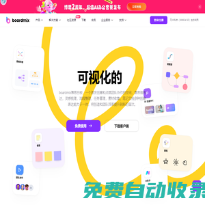 boardmix博思白板官網, AIGC在線生成, 多人協同思維導圖, 流程圖工具