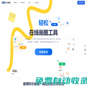 妙辦畫板-免費在線畫圖軟件工具，專業繪圖軟件、做圖工具、示意圖工具