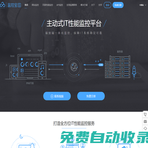 監控寶-網站監控_服務器監控_API監控_全棧運維解決方案