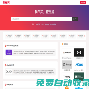 我在買_查品牌_專業品牌查詢網站