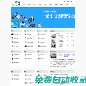 一起比-比較搜索網站：汽車比較、手機比較、筆記本比較等