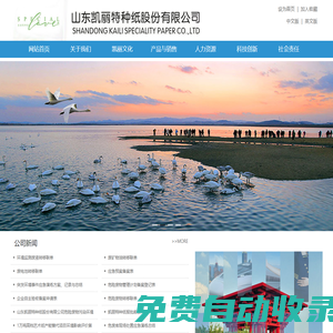 山東凱麗特種紙股份有限公司|防偽紙|高檔藝術紙|工業用紙