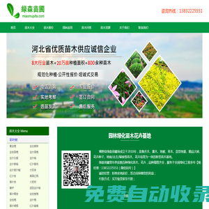 苗木批發網-園林綠化苗木花卉價格「基地直供」 - 綠森苗圃