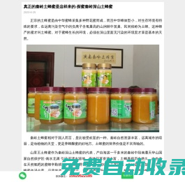 哪里有土蜂蜜-探蜜陜西秦嶺深山土蜂蜜-山里王土蜂蜜