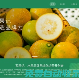廣東西果記農業發展有限公司- 塑造品牌力