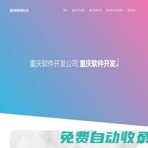 重慶軟件外包公司-定制-開發(fā)