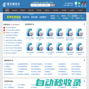 SAAS管理系統_云平臺管理軟件_OA/ERP定制開發 - 德爾普軟件