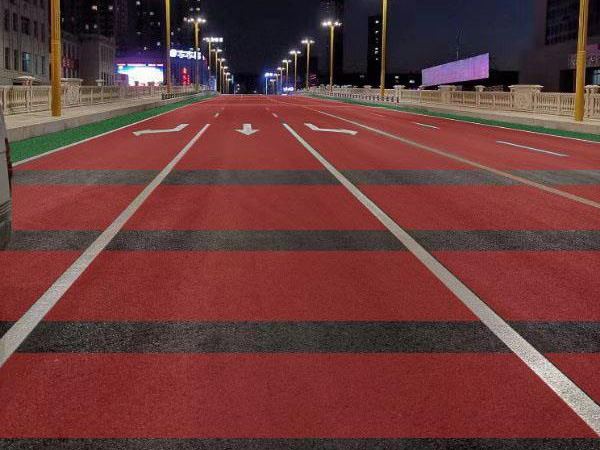 彩色路面,彩色陶瓷顆粒-山東順馳道路材料有限公司
