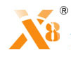 x8云智能房價牌,酒店免費的智能房價牌,賓館前臺免費的電子房價牌